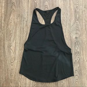 BOGO Fabletics Oversized Black Racerback Tank Top
